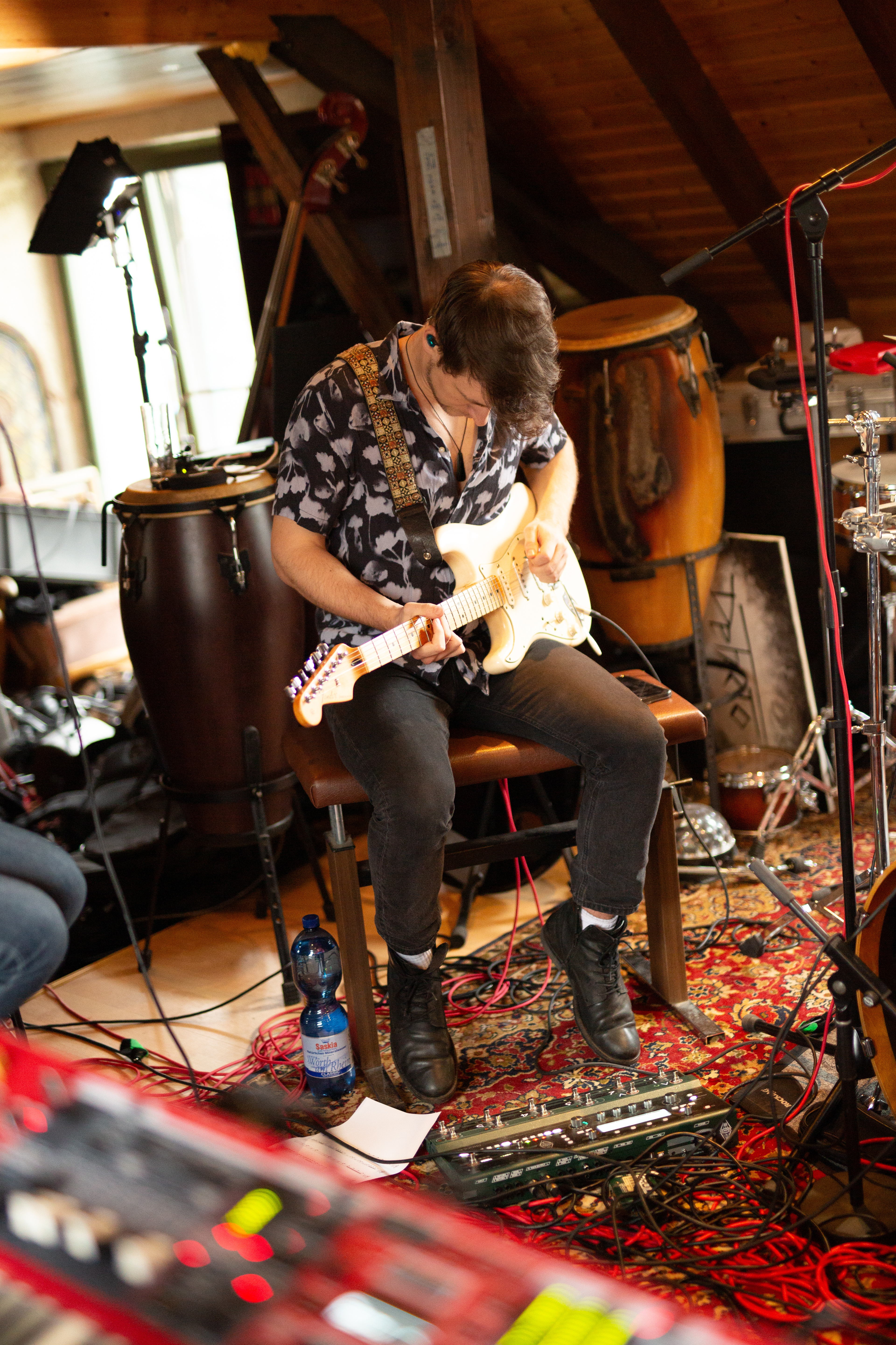 Marius Miebach, Gitarrist