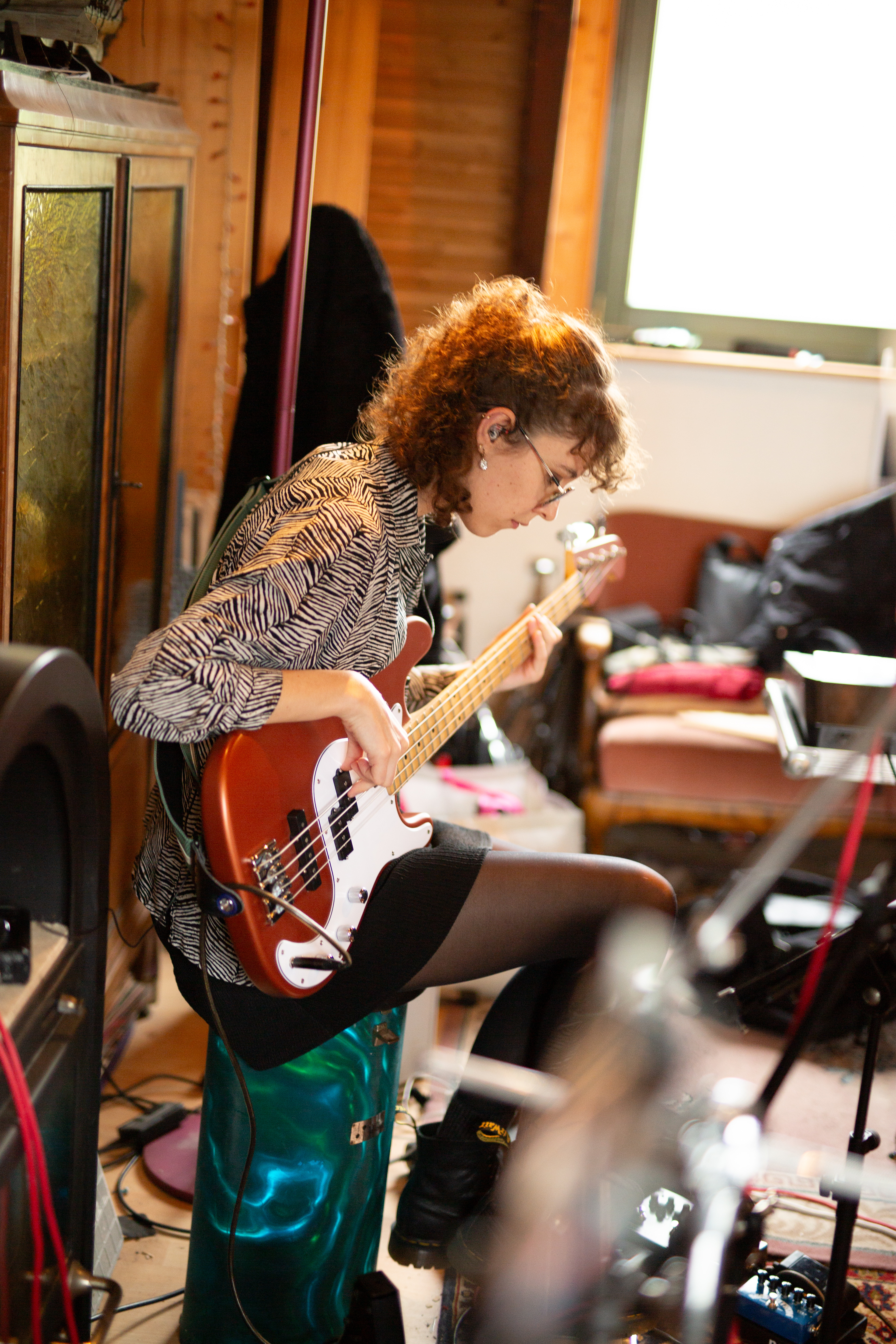 Katharina Wolf, Bassistin