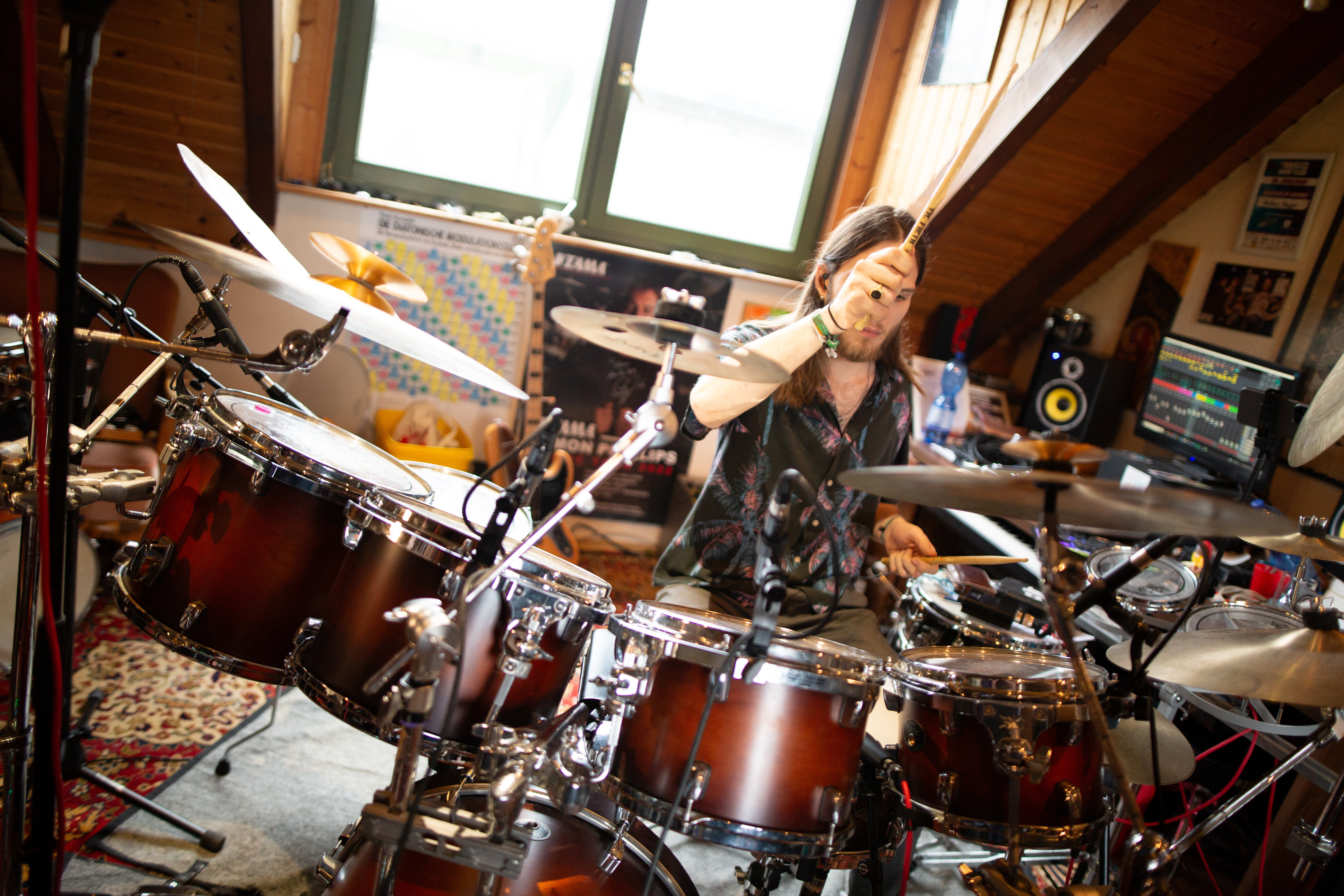 Anton Hagen, Drummer